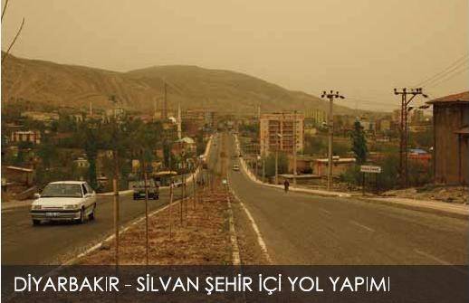 DİYARBAKIR – SİLVAN ŞEHİR İÇİ YOL YAPIMI